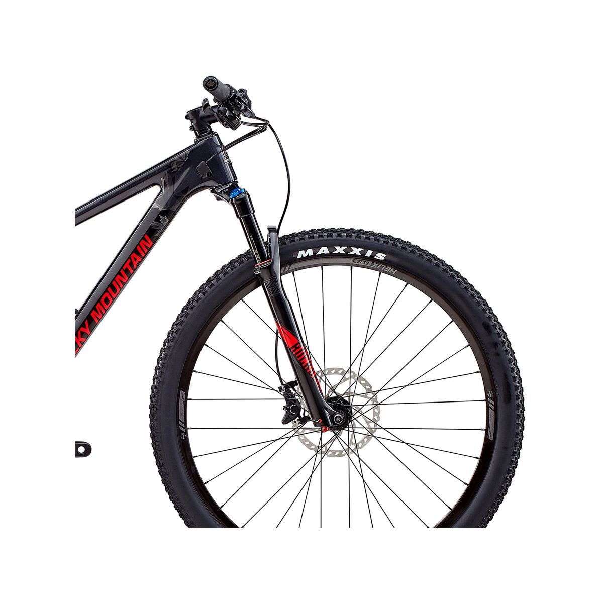 Rocky Mountain Vertex Carbon 50, smoke/black/flaming lips - Bild 6