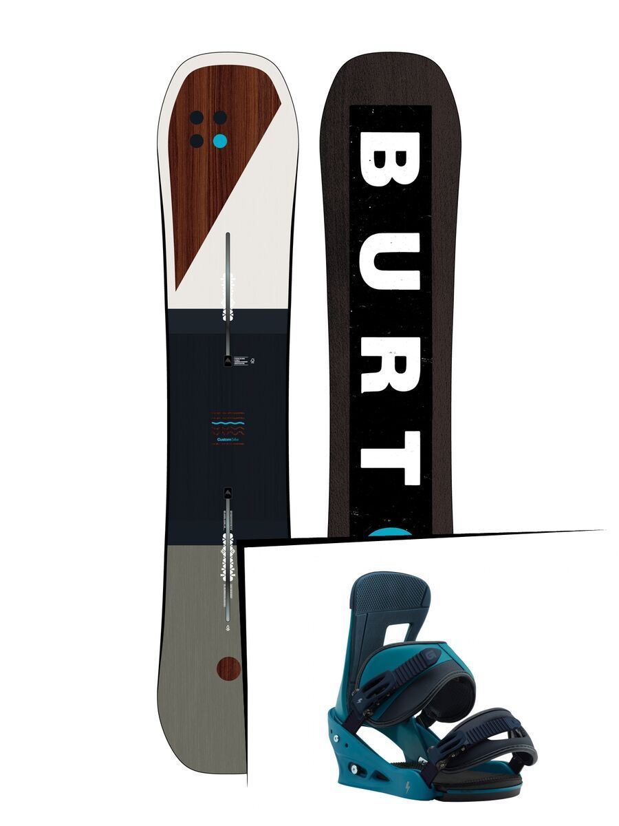 Set: Burton Custom Flying V 2019 +  Freestyle (1930960S) - Bild 1