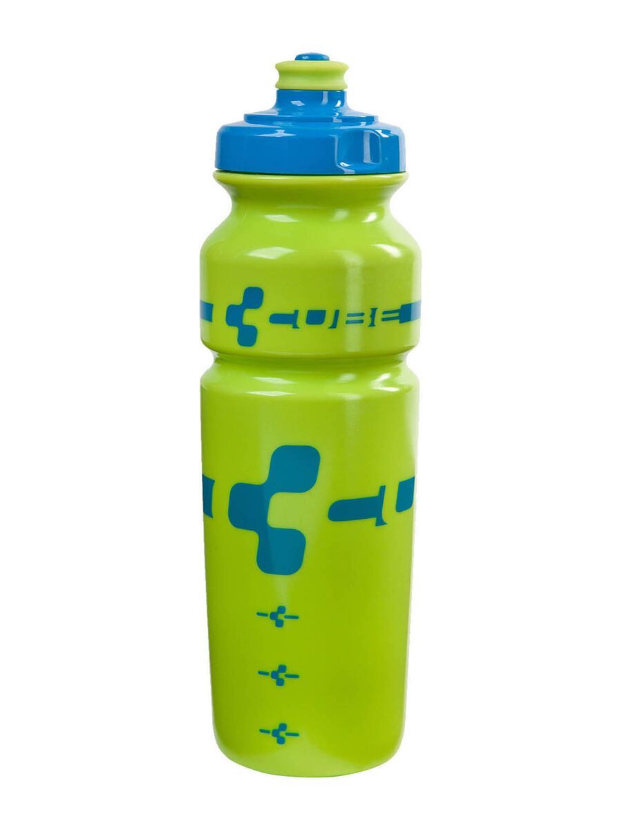 Cube Trinkflasche Logo, blau/lime - Bild 1