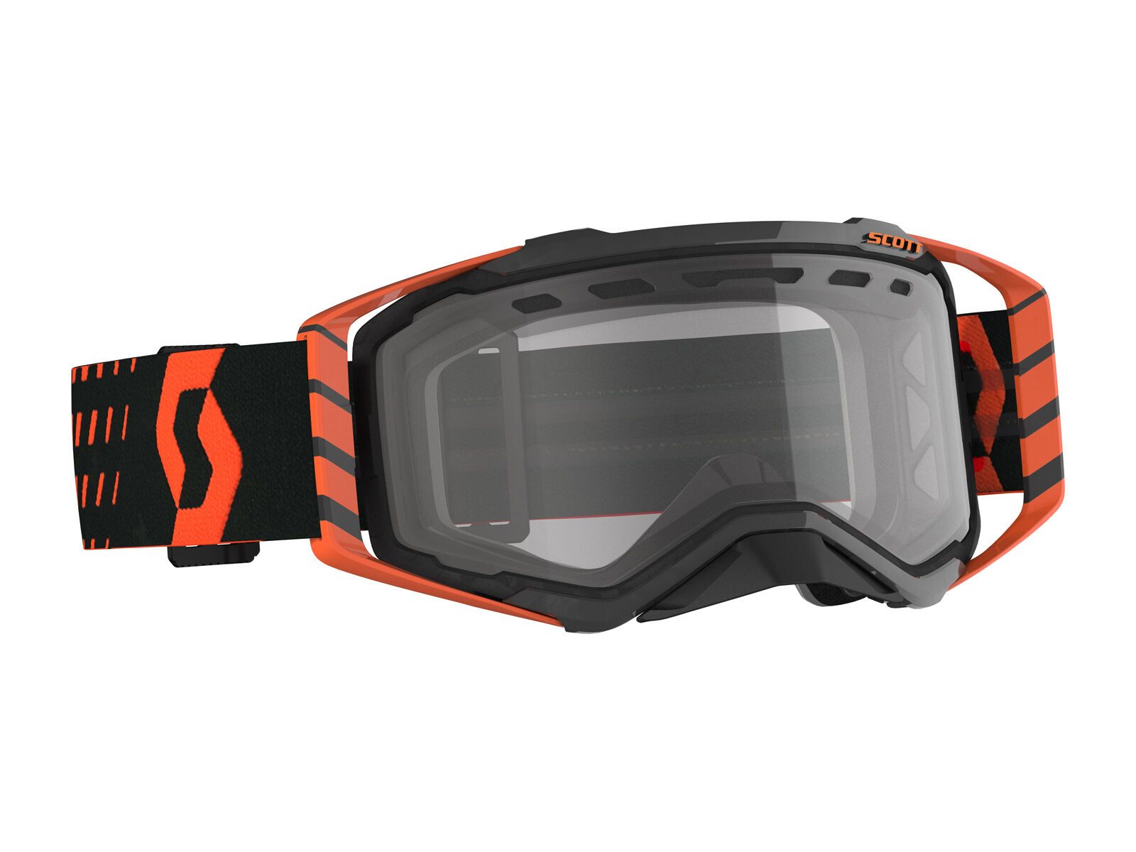 Scott Prospect Enduro Goggle Clear, orange/black - Bild 1