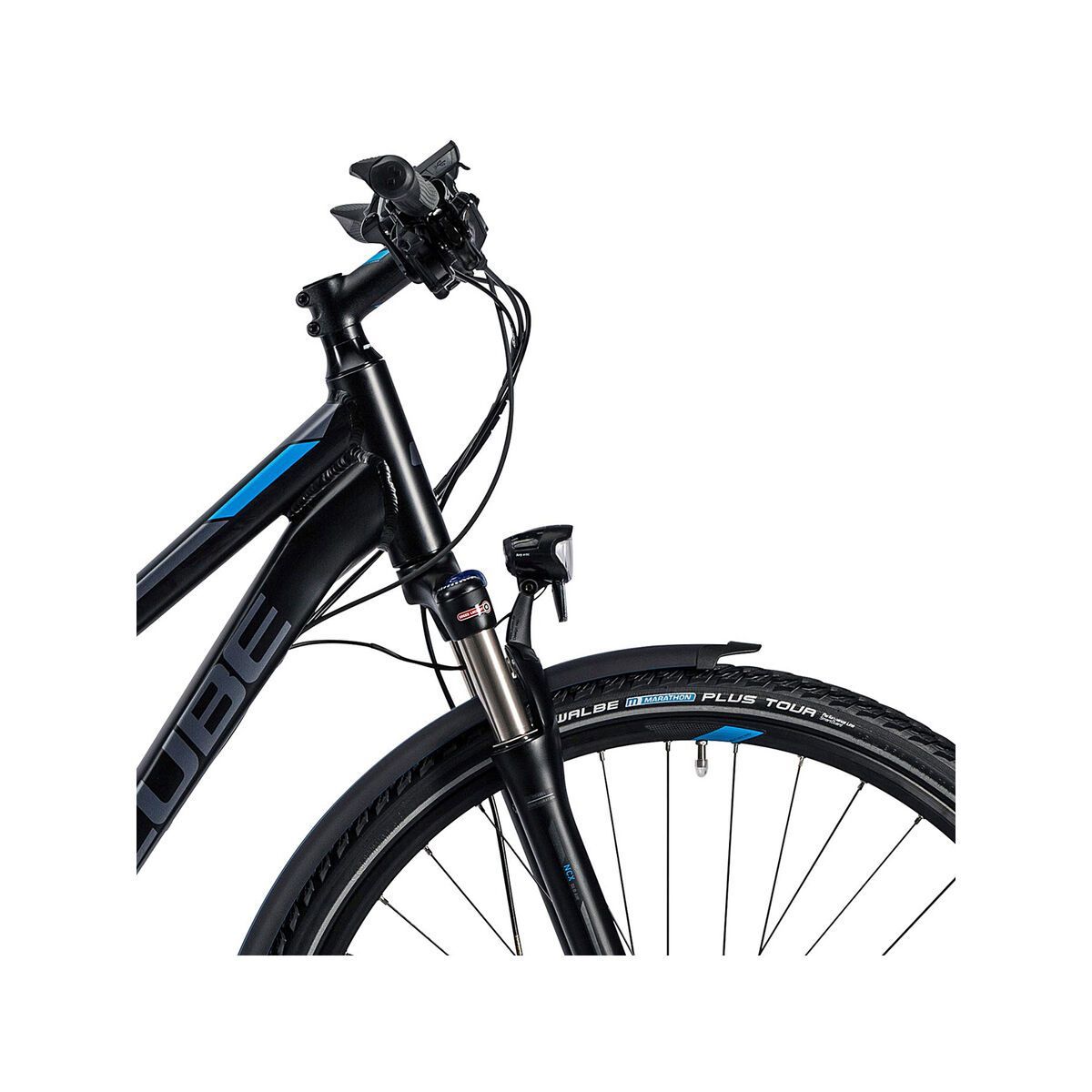 Cube Touring Hybrid EXC 500 Trapeze, black´n´flashblue - Bild 5