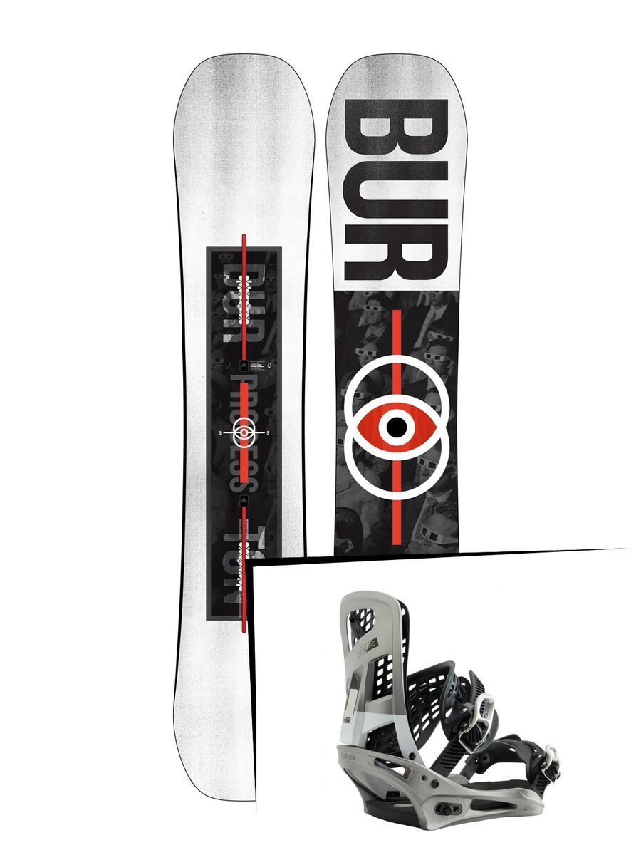 Set: Burton Process 2019 + Burton Genesis super silver - Bild 1