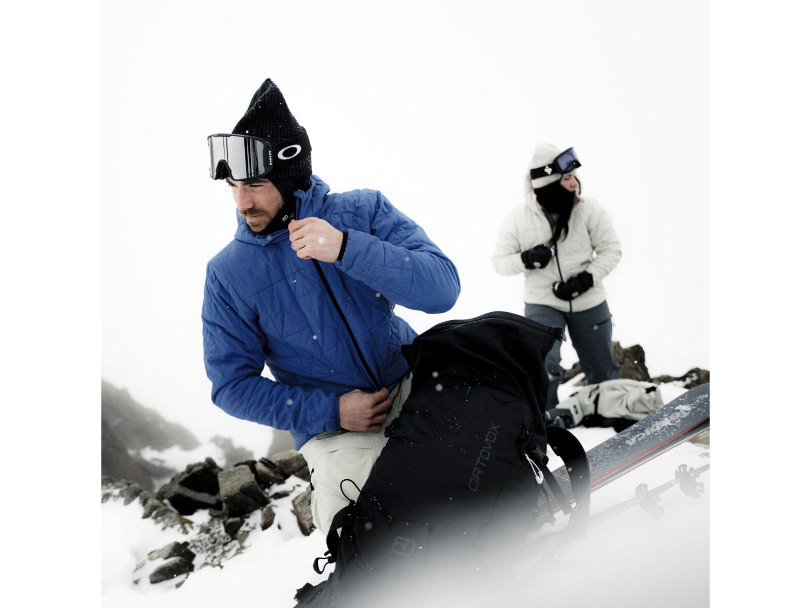 Ortovox Ravine Metawool 90 Jacket M, blue note - Bild 6
