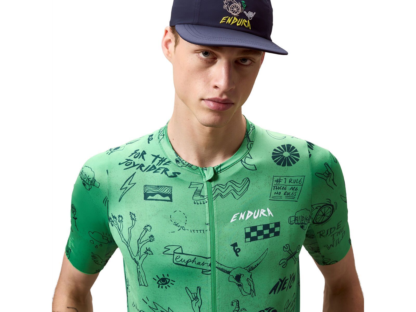 Endura Pro SL Kurzärmeliges Bedrucktes Trikot, emerald - Bild 7