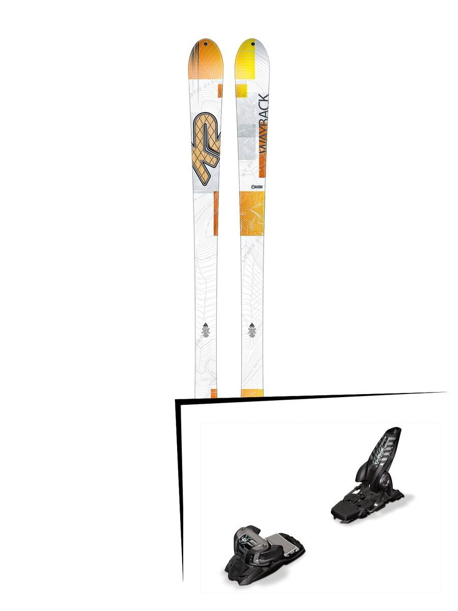 K2 SKI Set: Wayback 82 2016 + Marker Griffon 13 - Bild 1