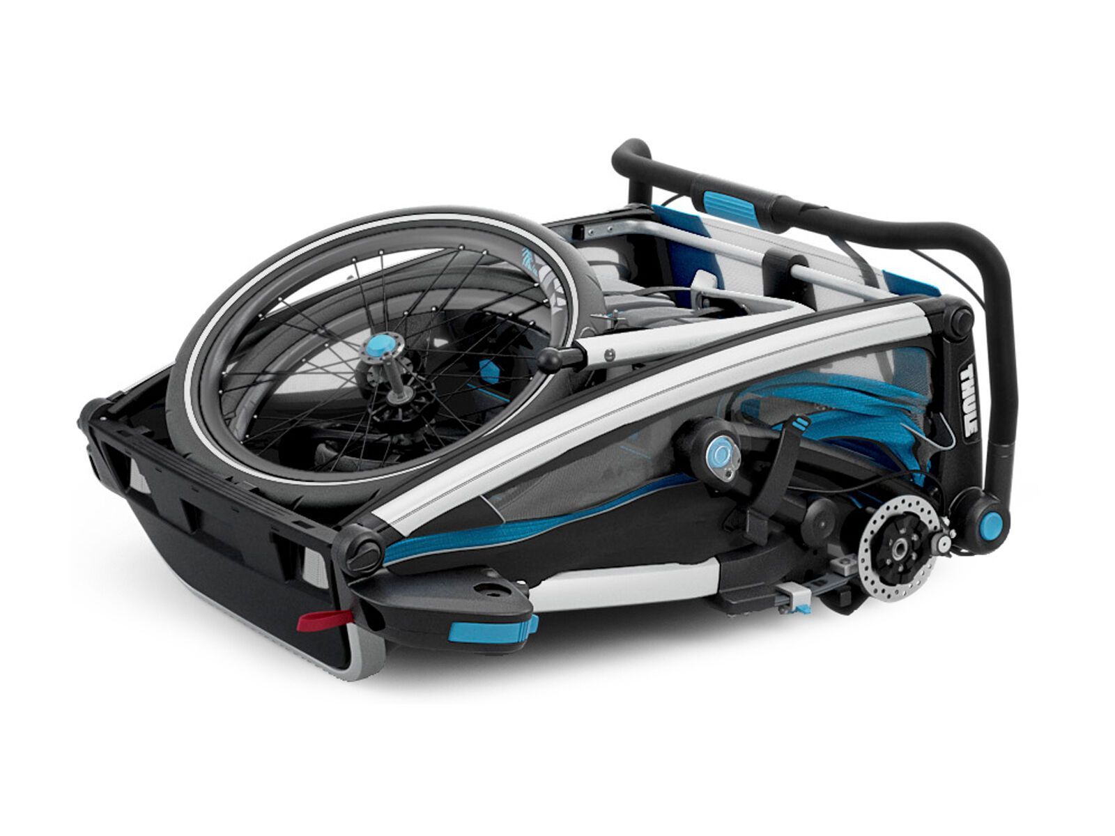 Thule Chariot Sport 2, thule blue/black - Bild 5