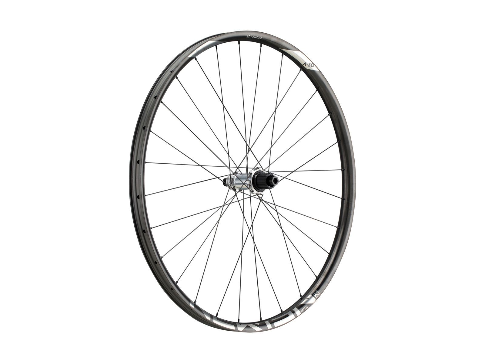 Newmen Advanced SL A.30 Centerlock - 27.5 / 12x148 mm Boost / Shimano Micro Spline, black / silver hub - Bild 1