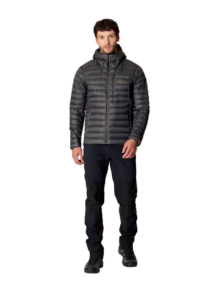 Rab Microlight Alpine Hoody, anthracite - Bild 3