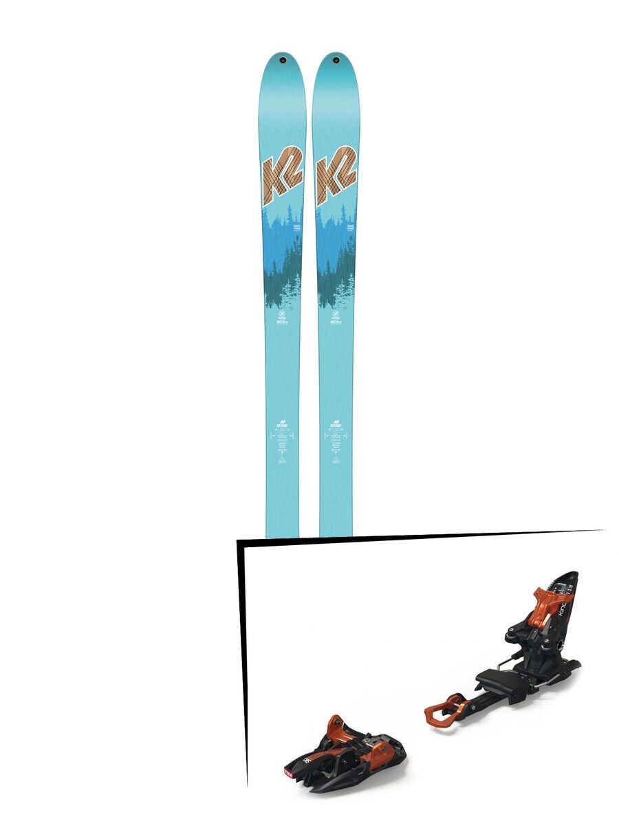 Set: K2 SKI TalkBack 82 ECOre 2018 + Marker Kingpin 13 black/copper - Bild 1