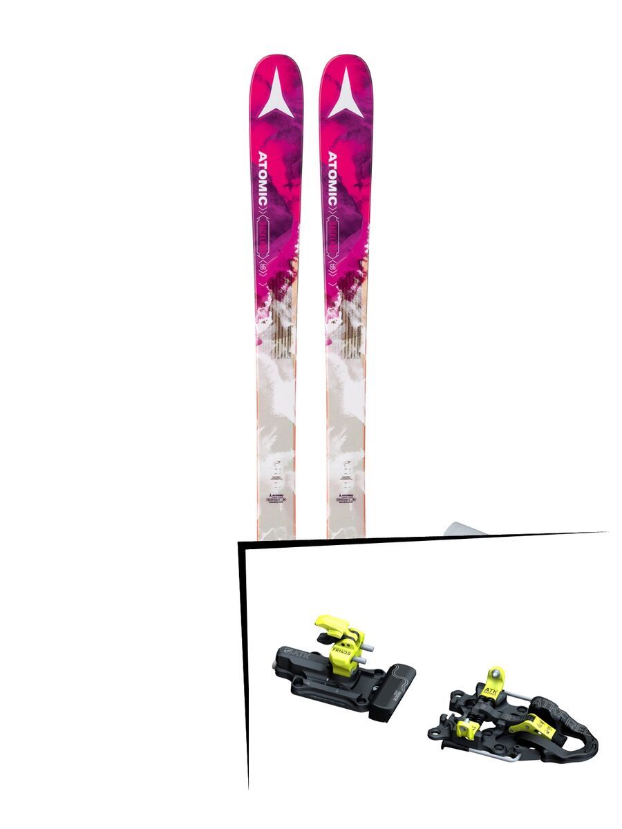 Set: Atomic Backland 85 W + Skin 2018 + ATK Freeraider 14 2.0 (2322434) - Bild 1