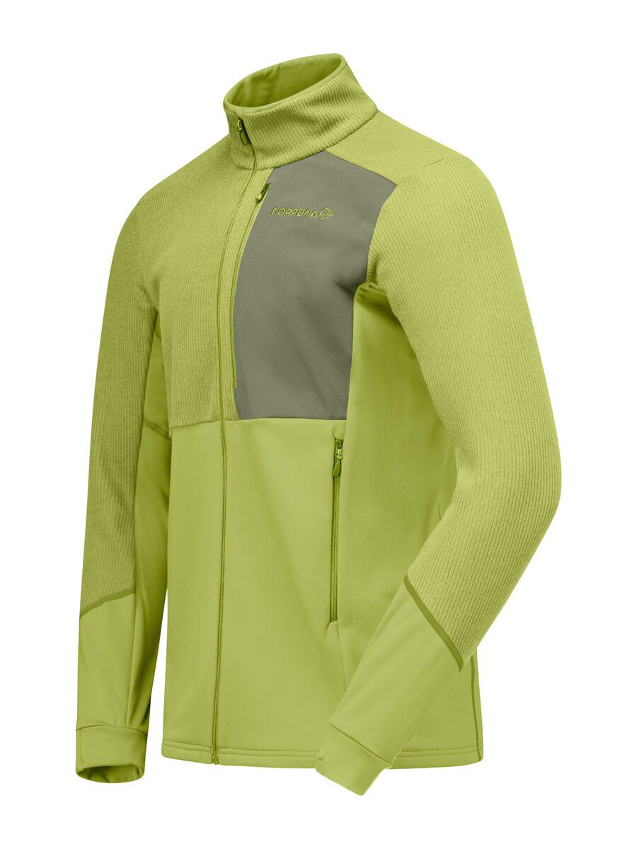 Norrona lofoten warm2 Jacket M's, dark citron/deep lichen green - Bild 2