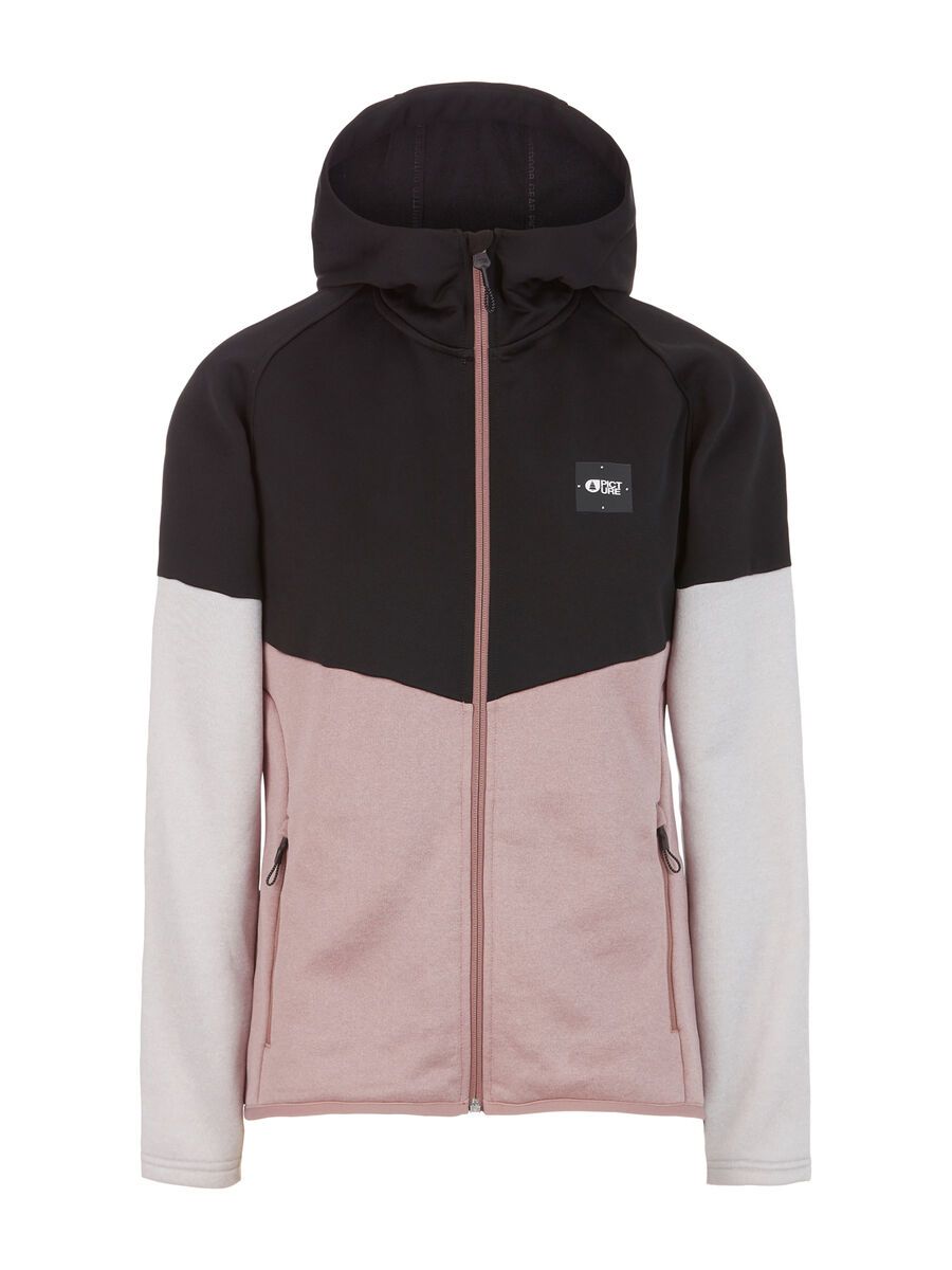 Picture Atila Zip Tech Hoodie, deauville mauve - Bild 1