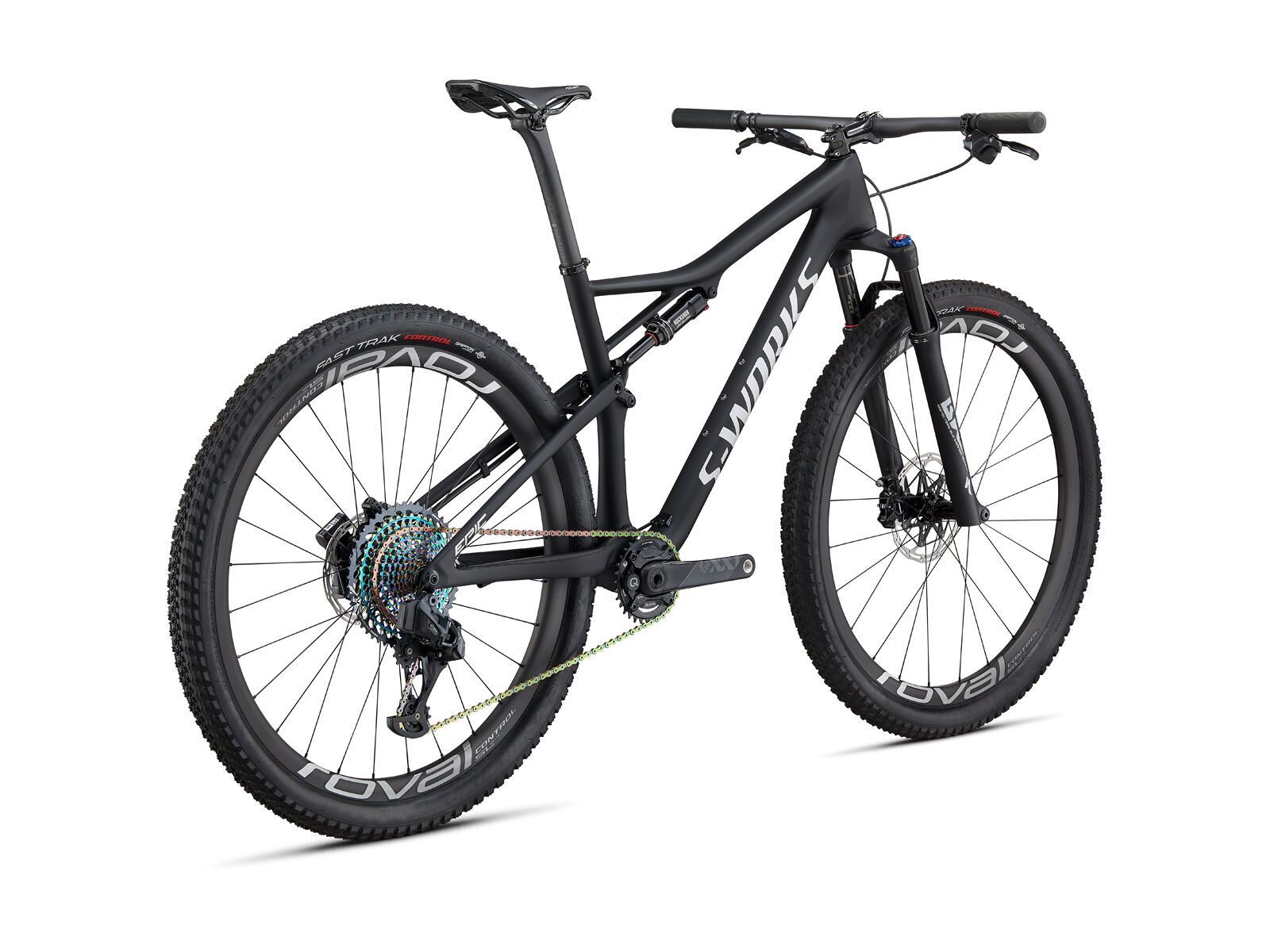 Specialized S-Works Epic AXS, satin black/metallic white silver - Bild 3