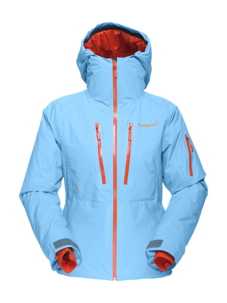 Norrona Women Lofoten Gore-Tex PrimaLoft Jacket, ice blue - Bild 1