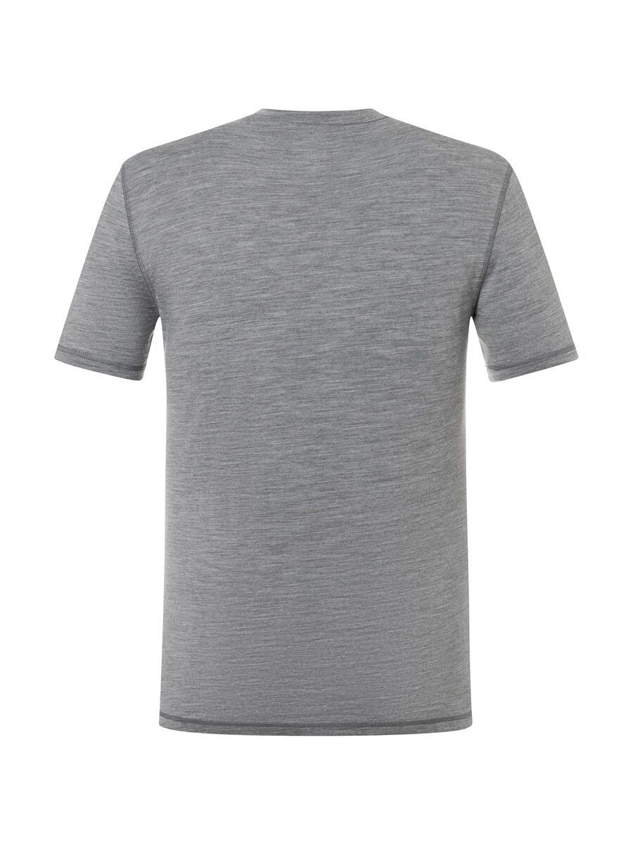 super.natural Sierra140 Tee Herren, cashmere grey melange - Bild 2