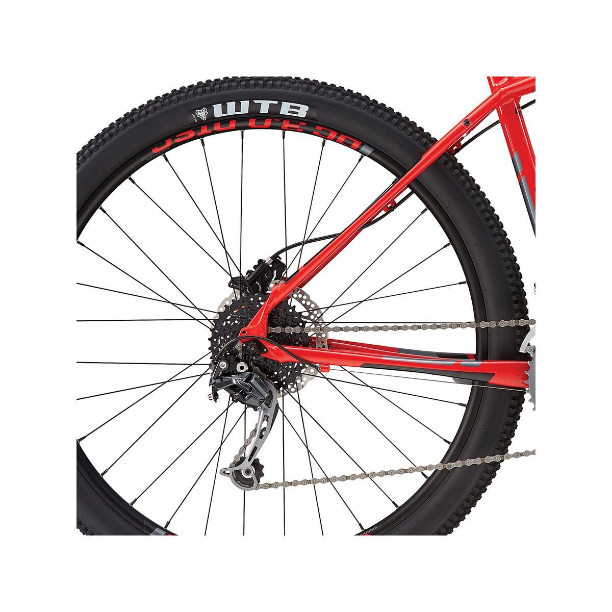 Cannondale Trail 3 27.5, race red w/ charcoal grey, jet black, gloss - Bild 4