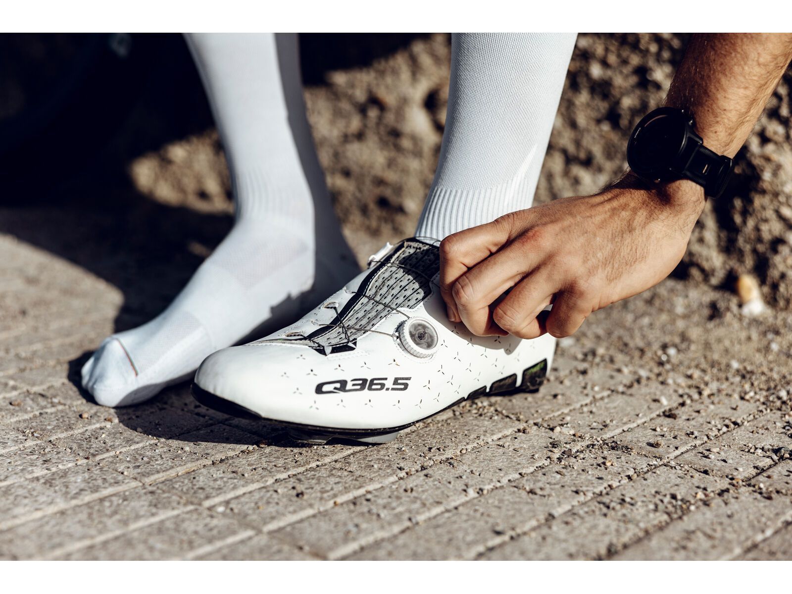 Q36.5 Unique Road Shoes, white - Bild 5