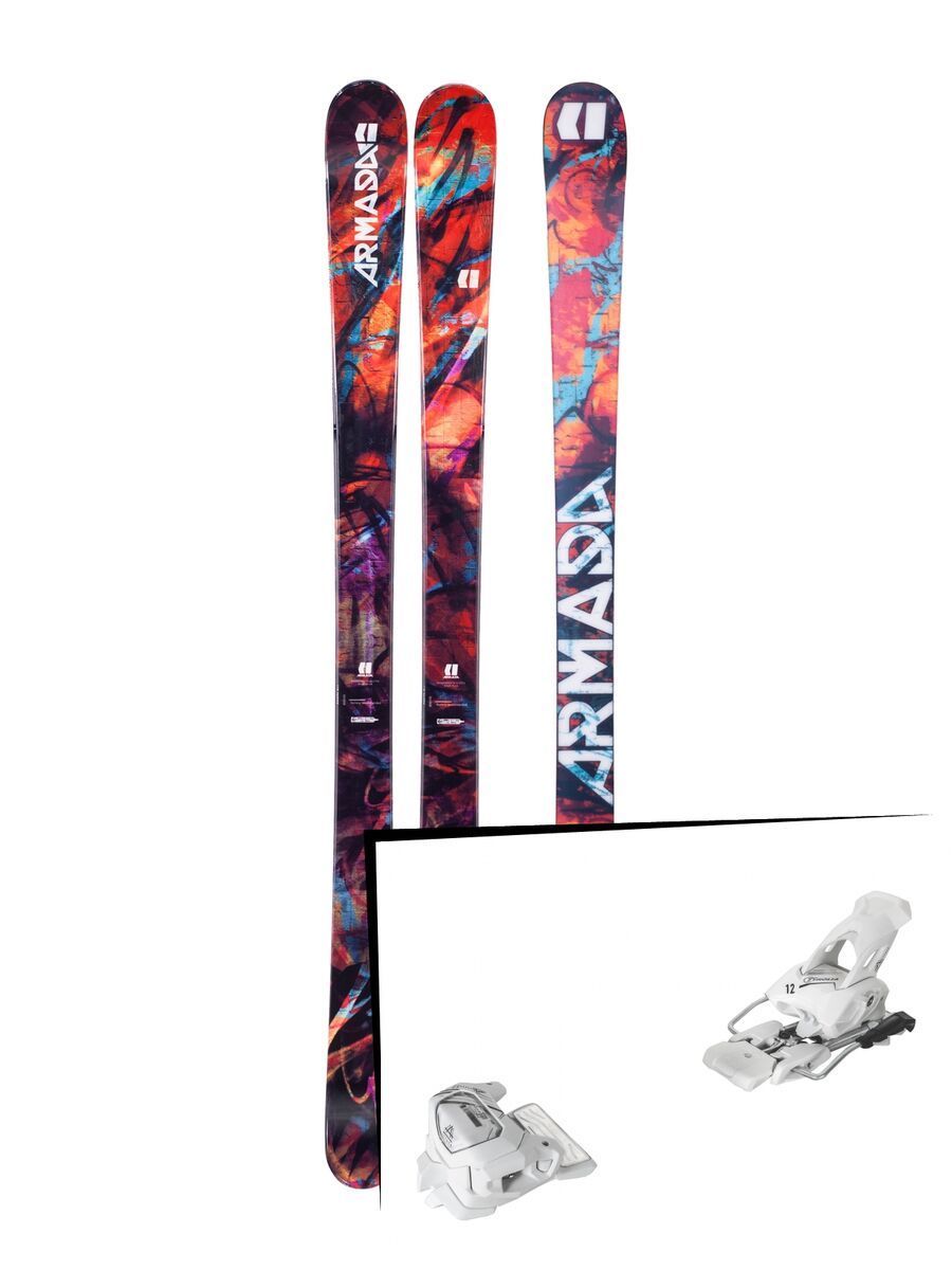 Set: Armada Arv 84 2018 + Tyrolia Attack² 12 GW matt white - Bild 1