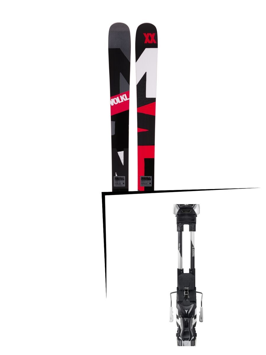 Set: Völkl Mantra 2017 + Atomic Tracker 13 MNC 115 mm, black/silver - Skiset - Bild 1
