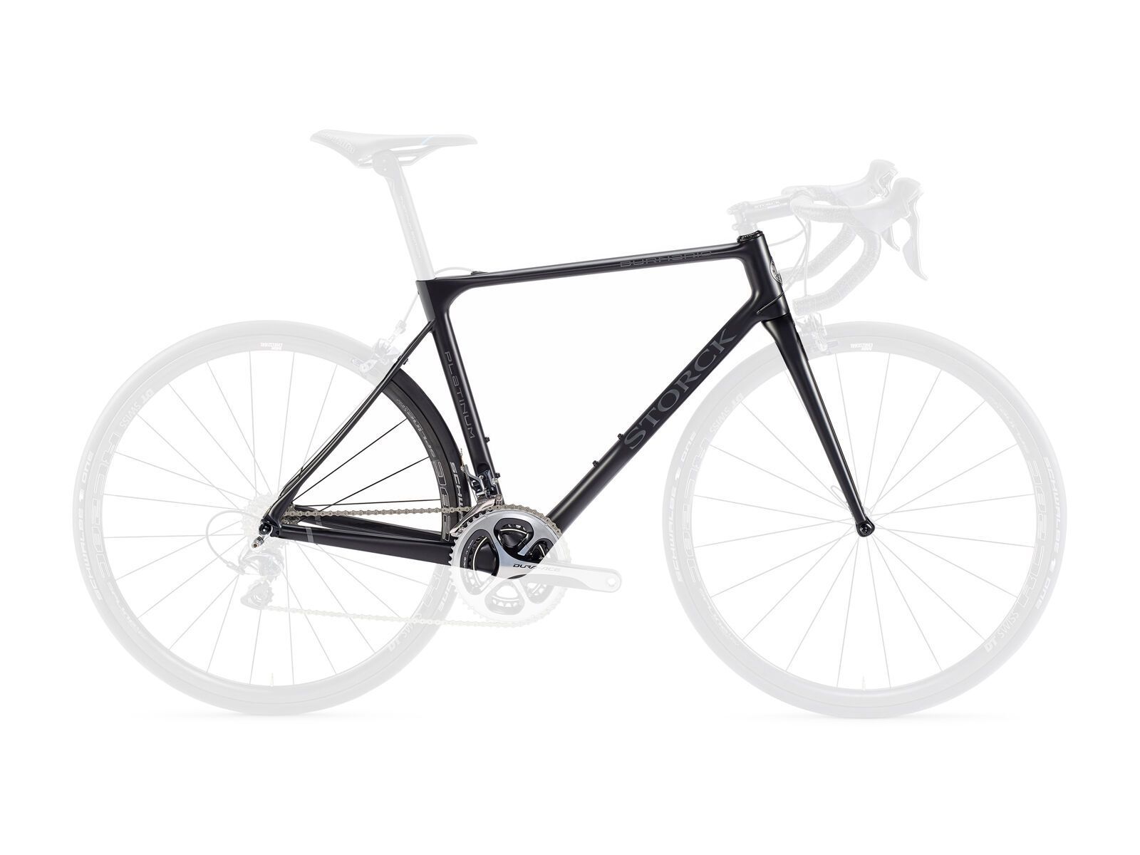 Storck Durnario Platinum G1 Rahmenset, matt black - Bild 1