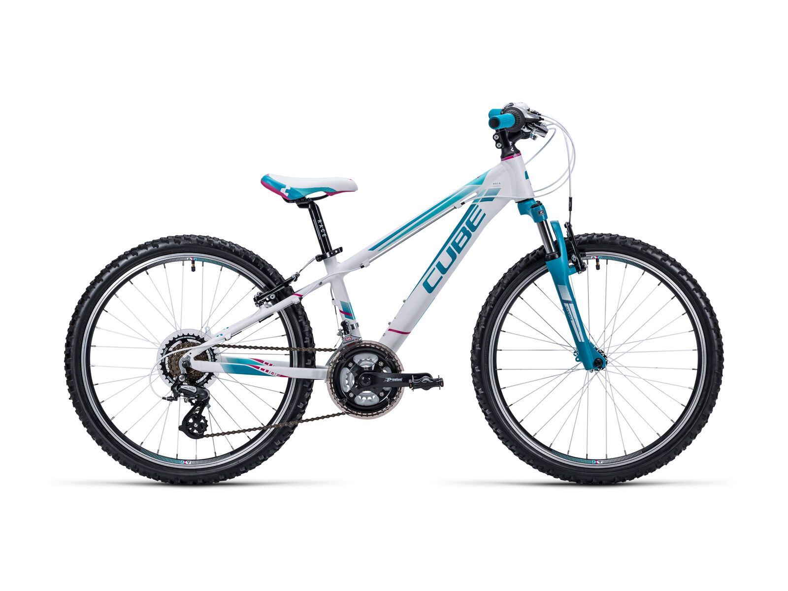 Cube Kid 240 Girl, white/blue - Bild 1