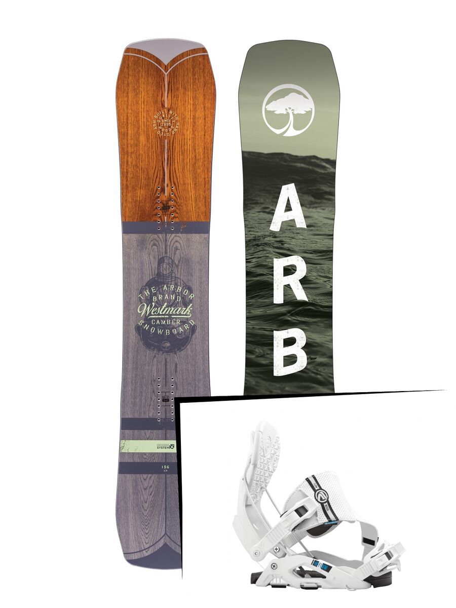 Set: Arbor Westmark Camber 2017 + Flow Nexus Hybrid (1513172S) - Bild 1