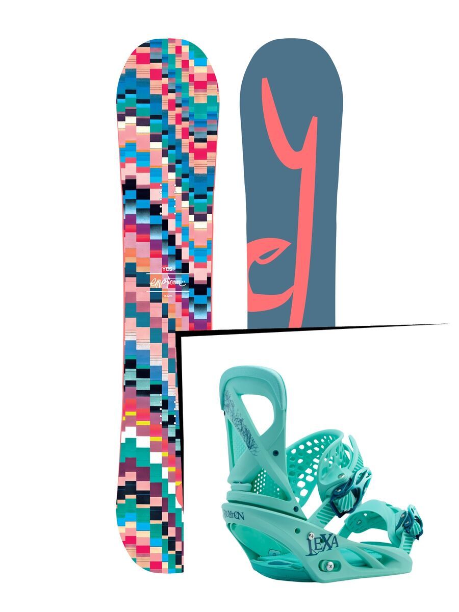 Set: Yes :) Emoticon 2017 + Burton Lexa (1712825S) - Bild 1