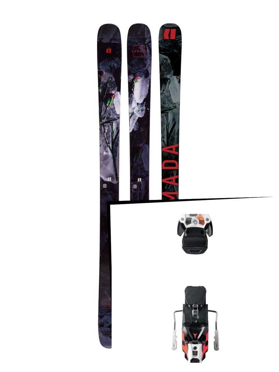 Set: Armada Arw 96 2019 + Atomic Warden MNC 13 white/black/orange - Bild 1