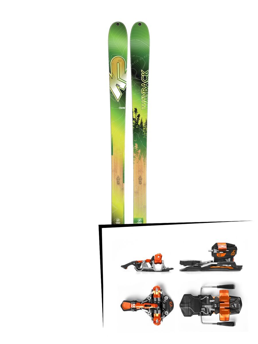 Set: K2 SKI Wayback 88 ECOre 2017 + G3 Ion 12 (1716204) - Bild 1