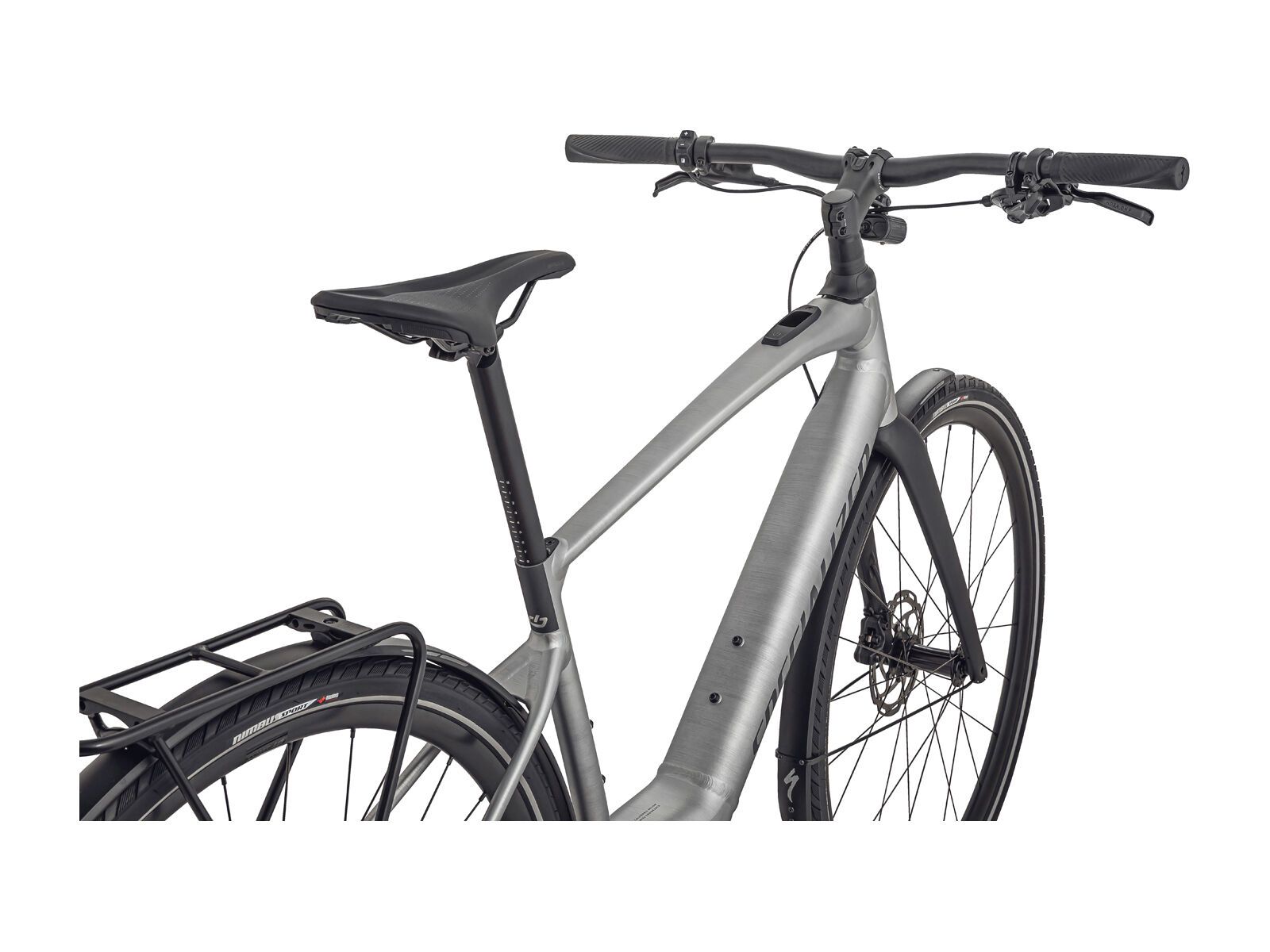 Specialized Turbo Vado SL 5.0 EQ (SRAM), brushed/black reflective - Bild 4