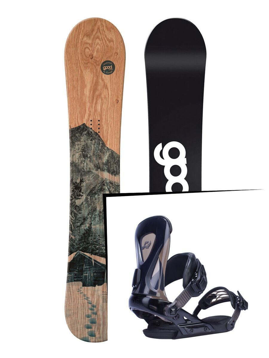 Set: goodboards Wooden 2017 + Ride Revolt (1770162S) - Bild 1