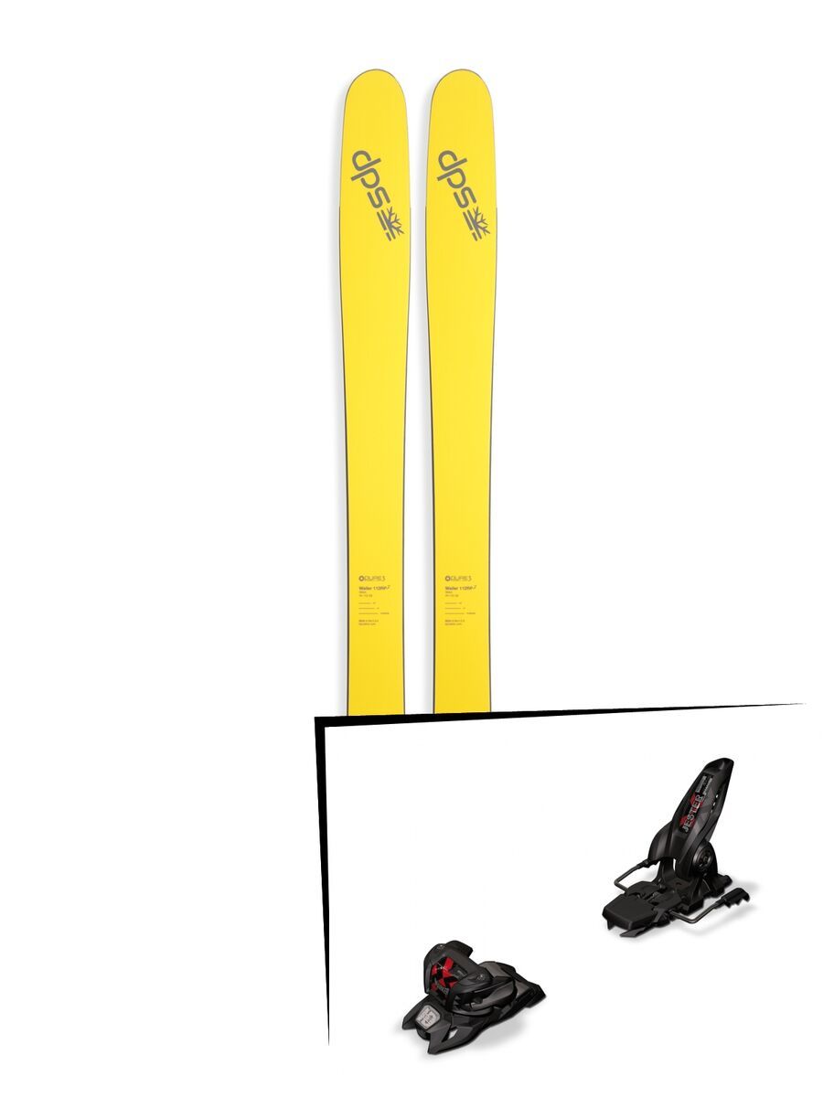 Set: DPS Skis Wailer 112 RP2 2017 + Marker Jester 16 ID (1685408) - Bild 1