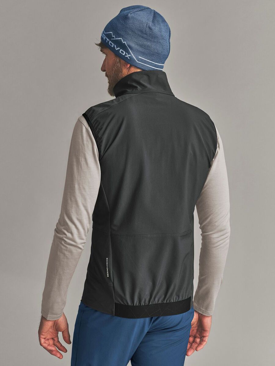 Ortovox Venet Softshell Vest M, black raven - Bild 5