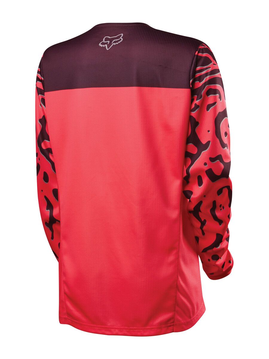 Fox Womens Demo DH LS Race Jersey, neon red - Bild 2