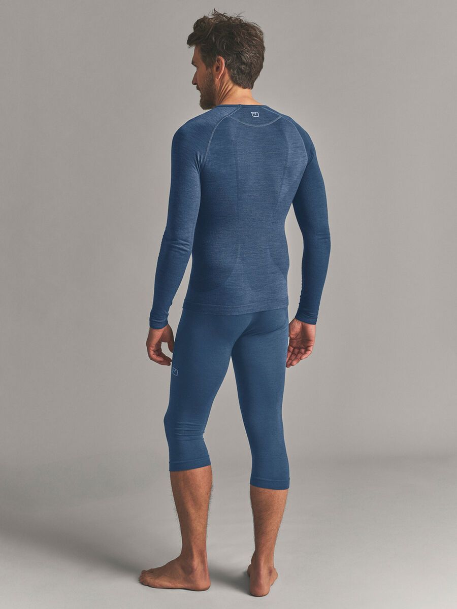 Ortovox 120 Merino Comp Light Long Sleeve M, light nunatak - Bild 4
