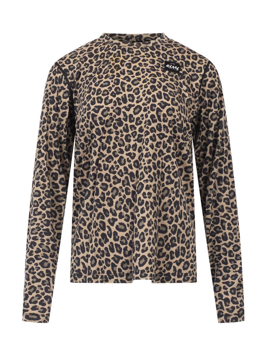 Eivy Loose Fit Merino Wool Top, leopard - Bild 1