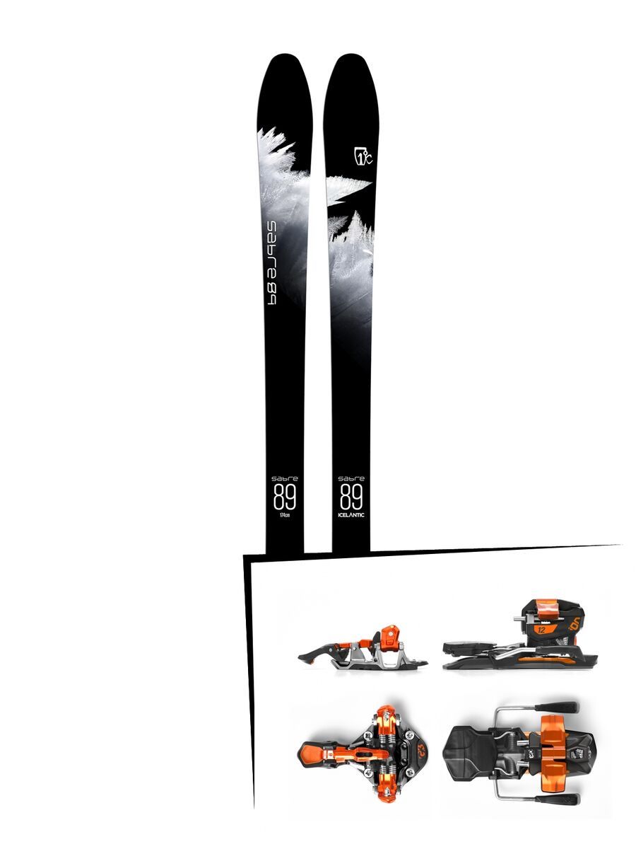 Set: Icelantic Sabre 89 2018 + G3 Ion 12 - Bild 1