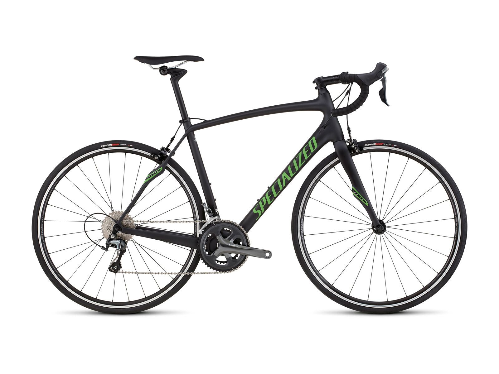 Specialized Roubaix SL4, satin carbon/moto green/clean - Bild 1