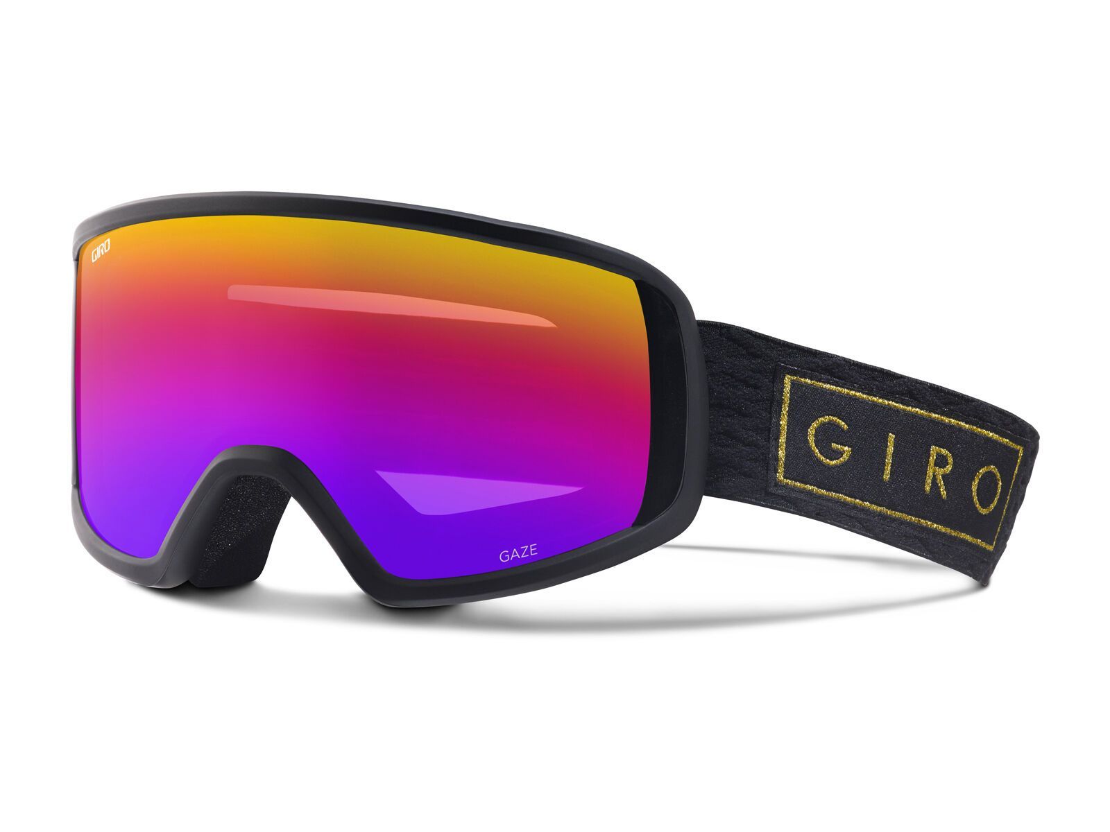 Giro Gaze, black/gold bar/Lens: rose spectrum - Bild 1