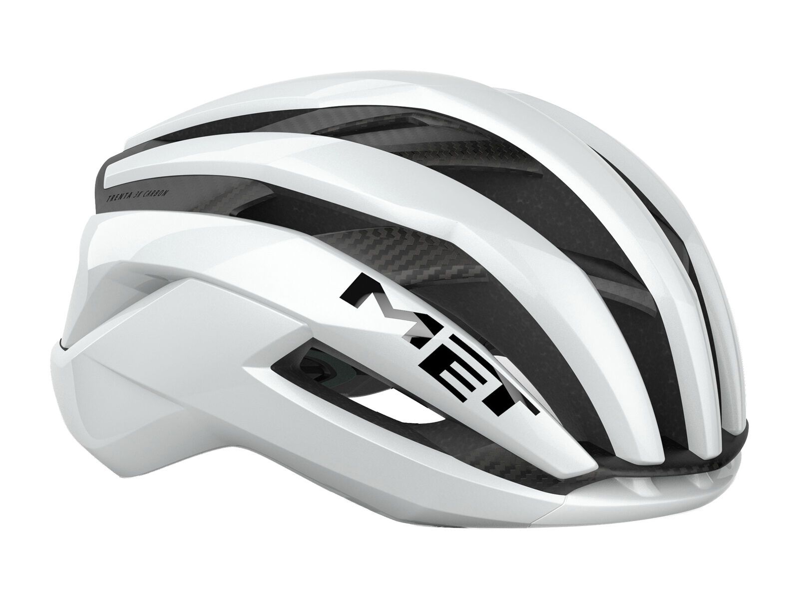 MET Trenta 3K Carbon MIPS, white/glossy - Bild 1