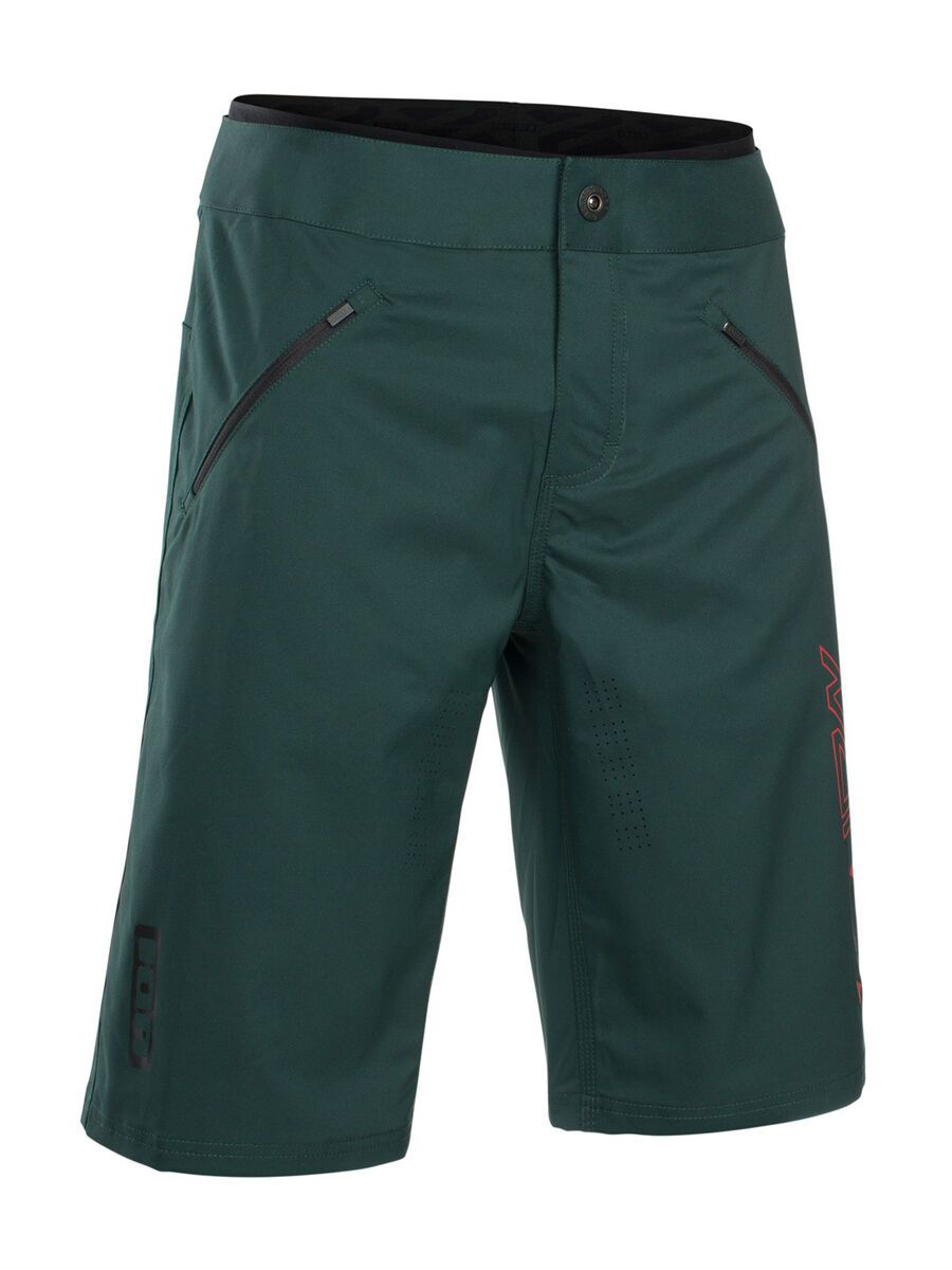 ION Bikeshorts Traze Plus inkl. Innenhose, green seek - Bild 1