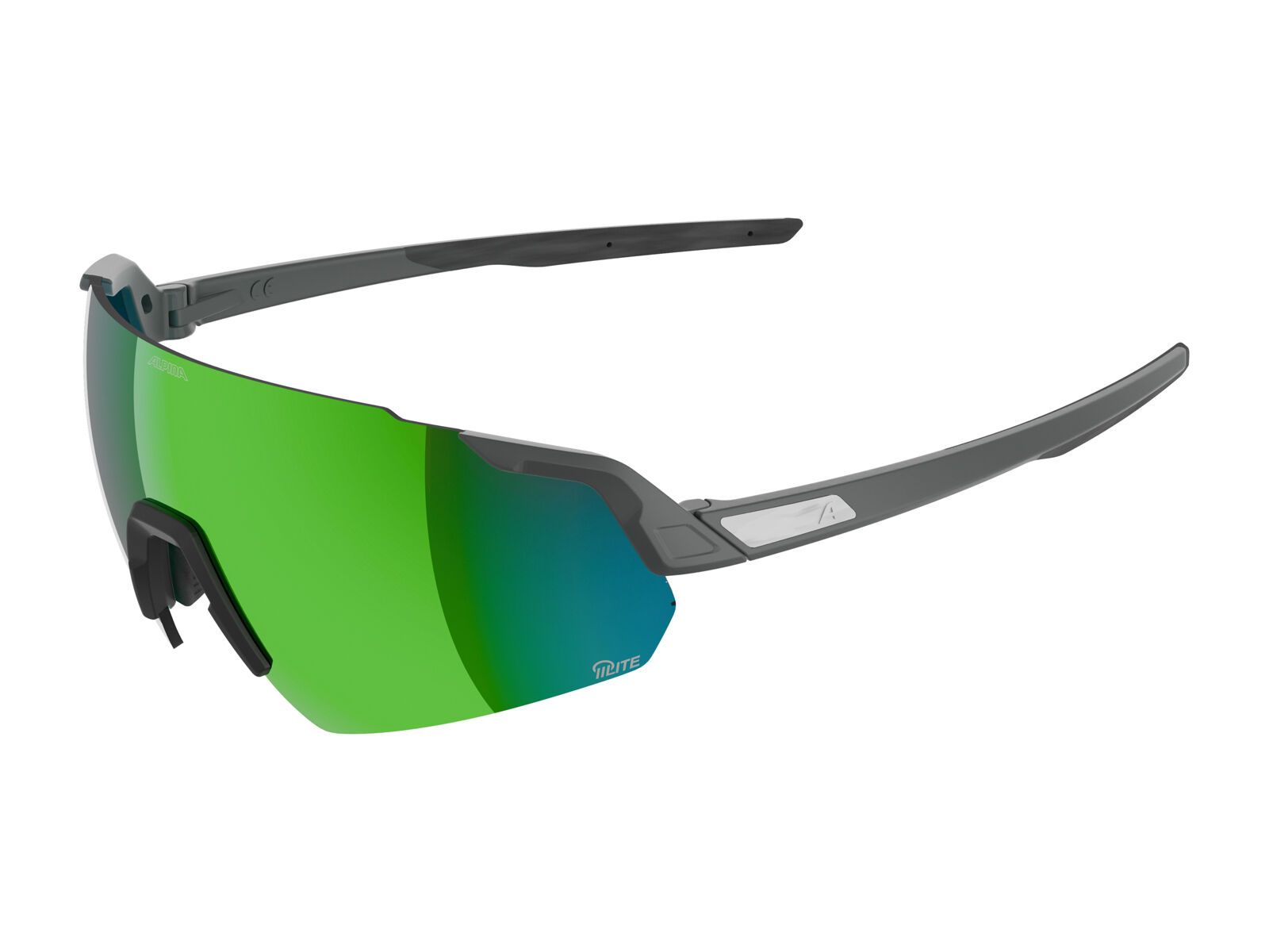 Alpina Turbo Air Q-Lite, Green Mirror / midnight-grey matt - Bild 1