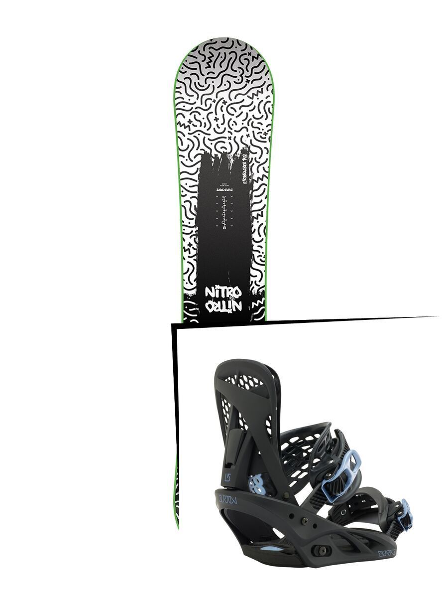 Set: Nitro Firekracker 2017 + Burton Escapade (1463983S) - Bild 1