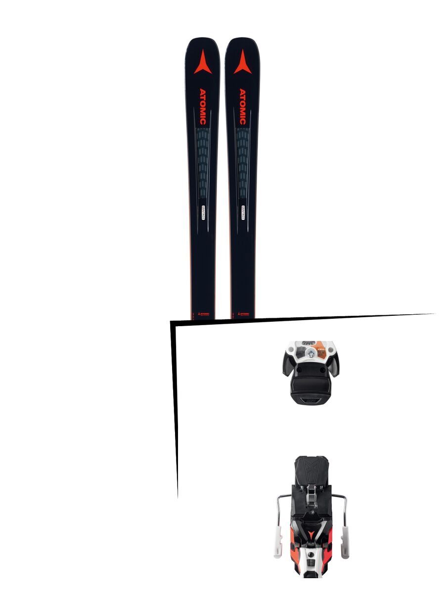 Set: Atomic Vantage 90 TI 2019 + Atomic Warden MNC 13 white/black/orange - Bild 1