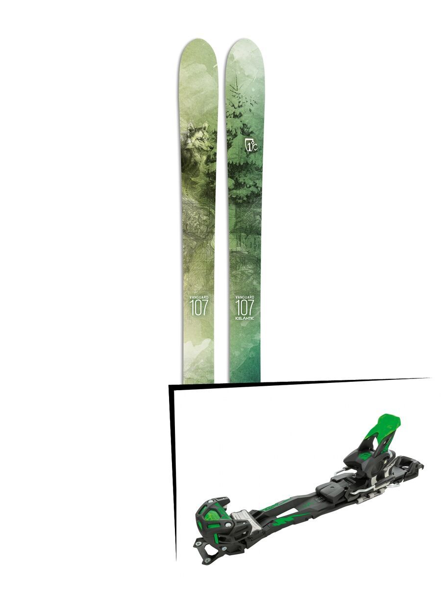 Set: Icelantic Vanguard 107 2017 + Tyrolia Adrenalin 16 (1715219S) - Bild 1