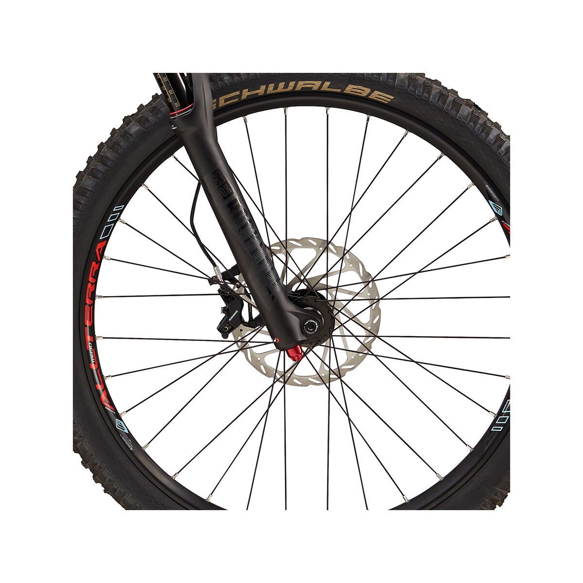 GT Sanction Comp, satin black w/ neon red & skyblue - Bild 3