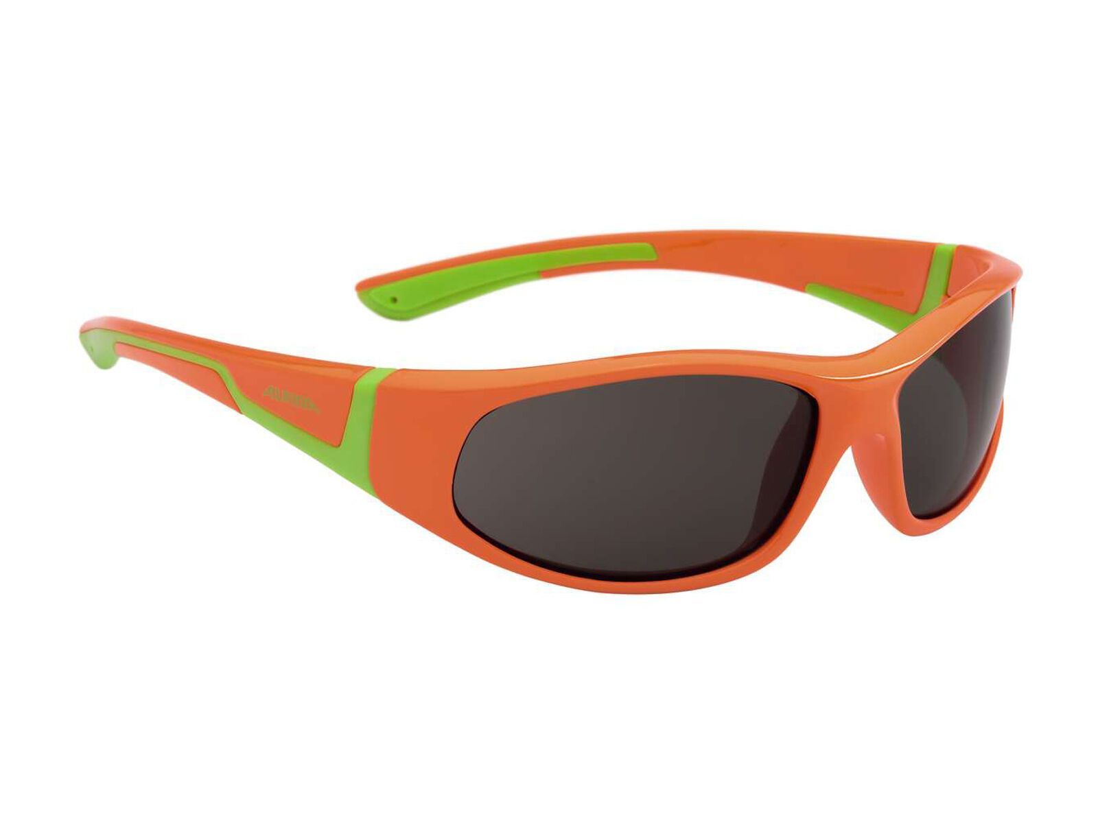 Alpina Flexxy Junior, orange green/Lens: ceramic mirror black - Bild 1