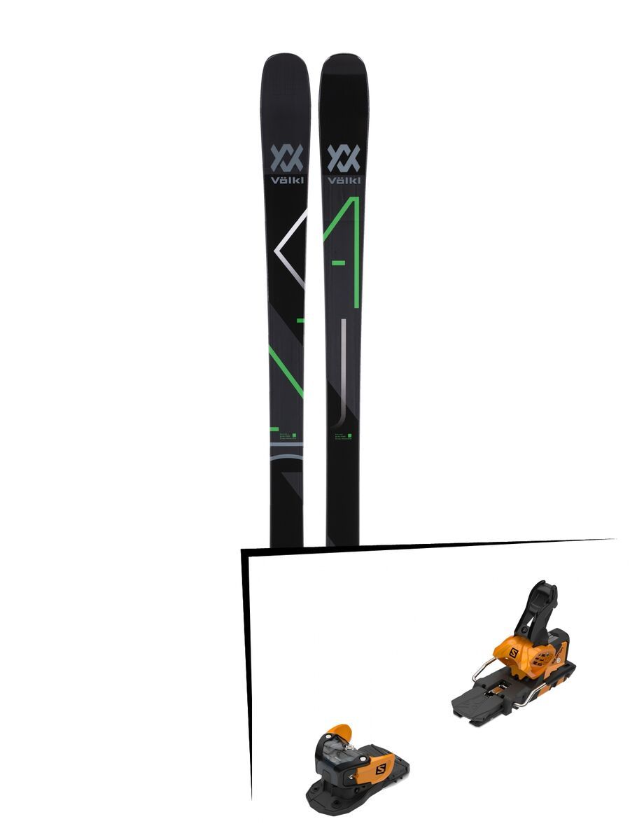 Set: Völkl Kanjo 2018 + Salomon Warden MNC 13 saffron/black - Bild 1