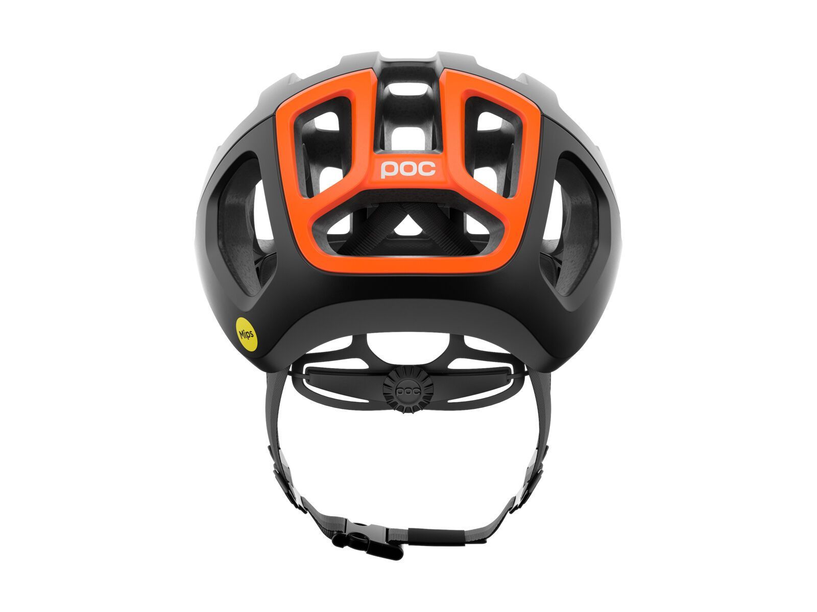 POC Ventral Air MIPS, uranium black matt/fluo. orange matt - Bild 4