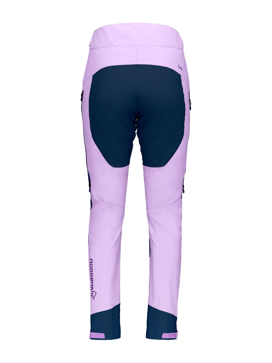 Norrona fjørå flex1 Pants W's, violet tuille/indigo night - Bild 2